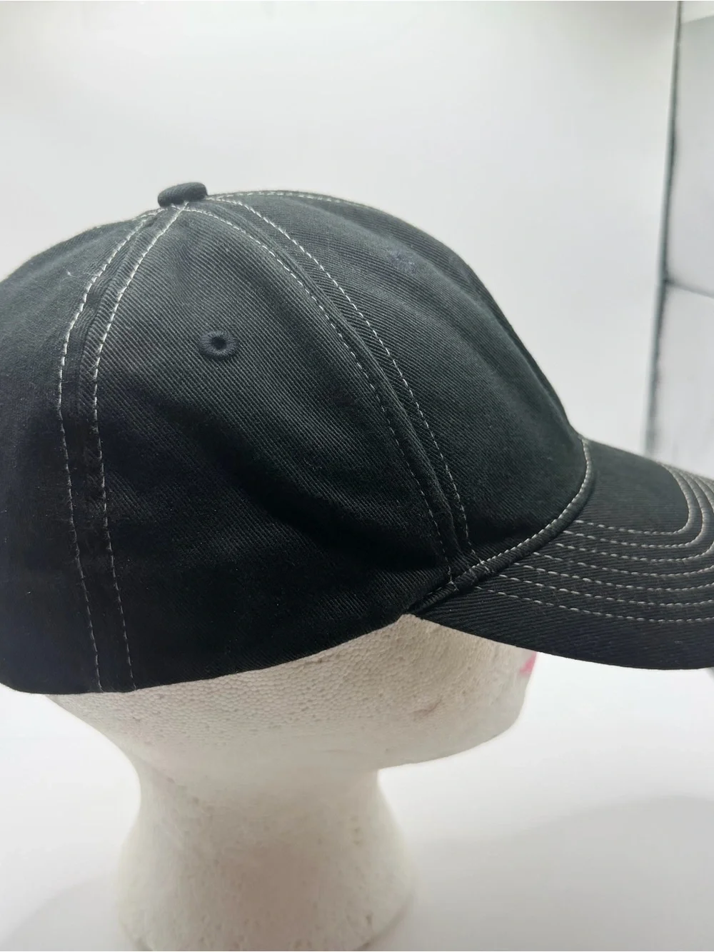 Vintage AC/DC Rock Band Hat Cap Black Distressed Lightning Bolt Patch Rockware